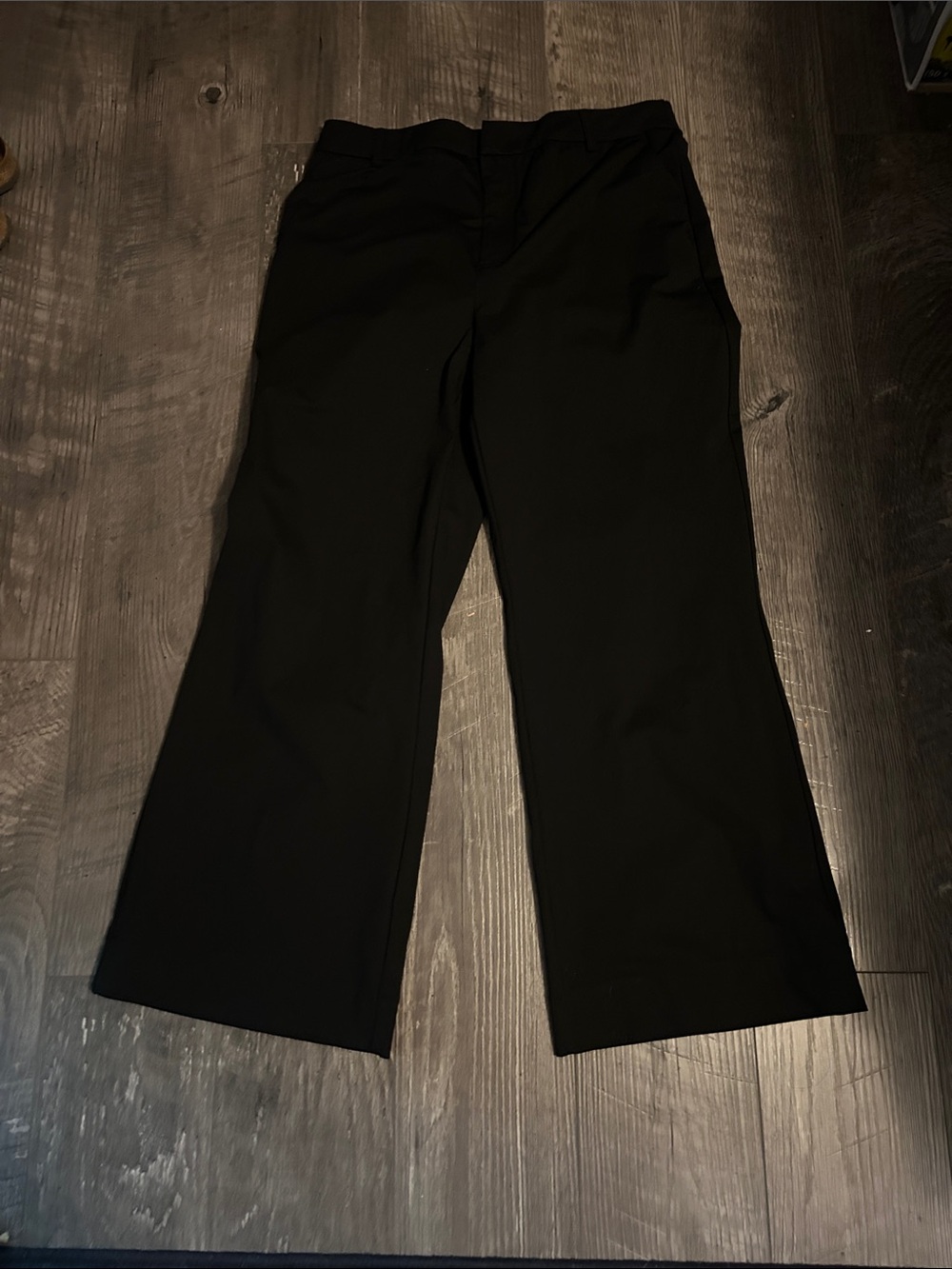 HALARA Black Straight-Leg Chinos for women